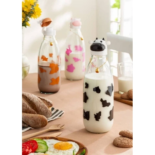 بطری شیر شیشه ای