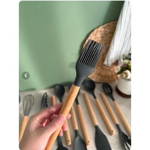 ست کفگیر ملاقه سیلیکونی