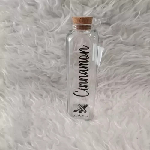 جاادویه شیشه ای درب چوب پنبه